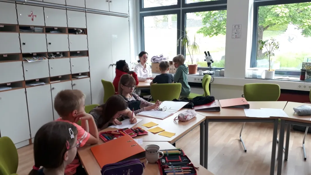 Das Kinderparlament bei der