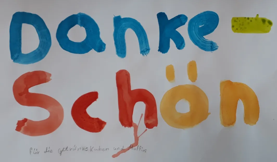 Unser Dank gilt natürlich vor allem auch den Kindern, den Hausmeistern und all