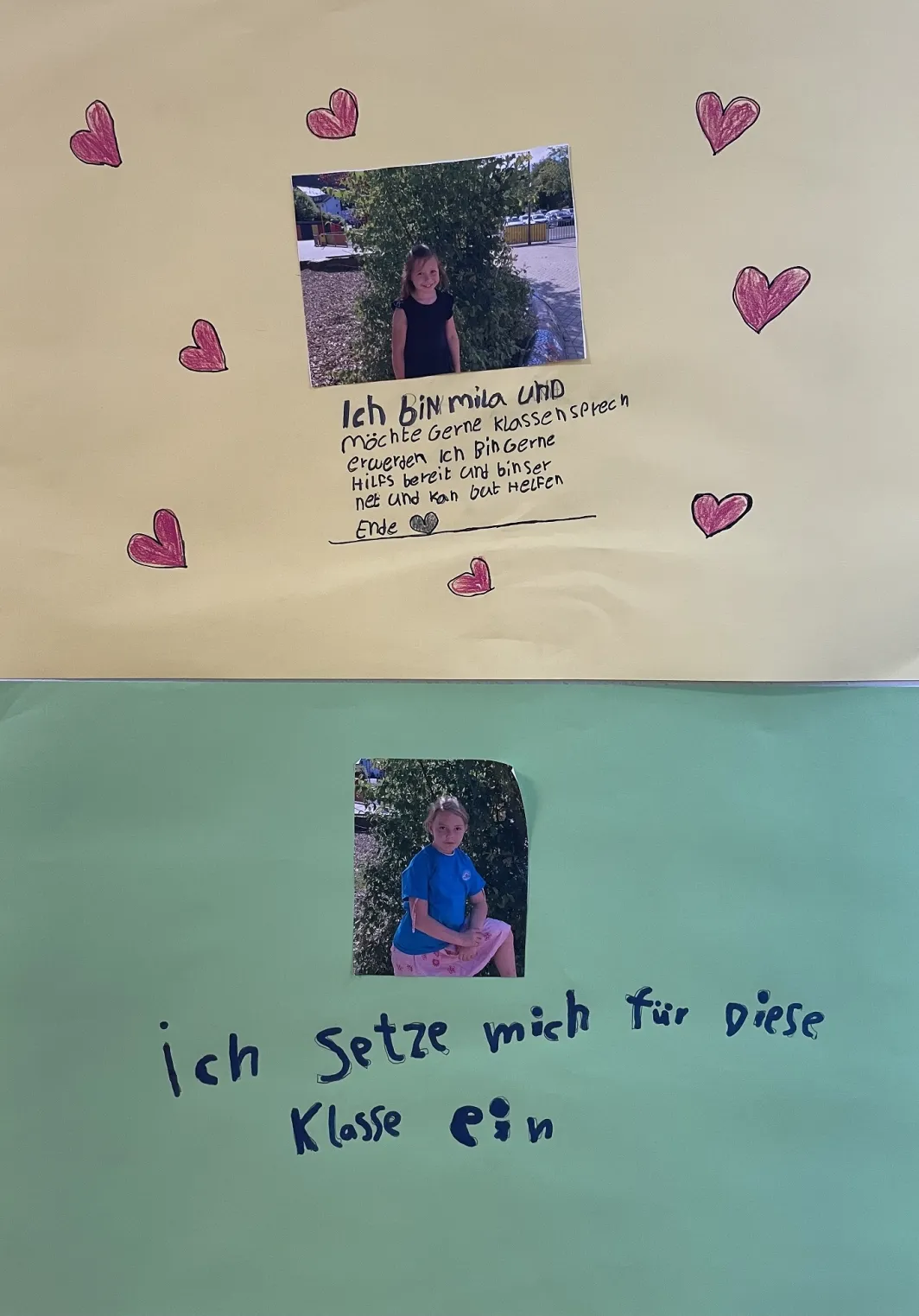 Viele Kinder kandidierten und zeigten auf diese Weise Interesse, sich für die